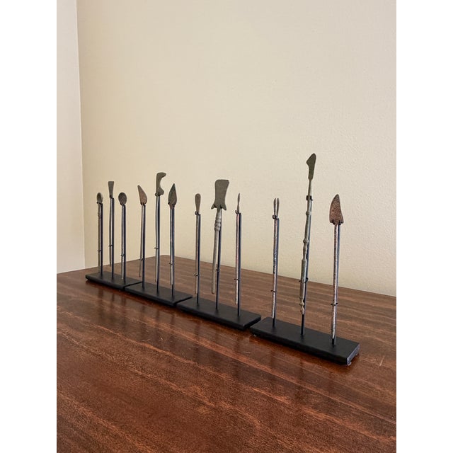 An exceptional collection of twelve ancient Greco-Roman bronze medical instruments dating to the Imperial Roman period,...