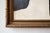 Beige Large Original Abstract Painting in Beige and Black in Antique 19th Century Gold Frame For Sale - Image 8 of 11