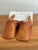 American Vintage Carved Wooden Human Hands Business Card Holder For Sale - Image 3 of 12