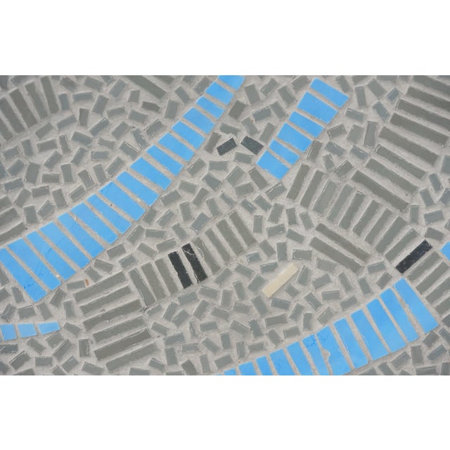 Mid-Century Modern Mid-Century Modern Mosaic Wall Plate by R. Zimmermann for Ritter, 1950s For Sale - Image 3 of 12