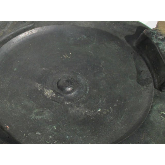 Grand Tour Large Bronze Situla From Pompeii 19th Century For Sale - Image 13 of 17