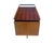Rare Vintage Mid Century Modern Cosmopolitan Lane Rosewood Desk Restored Brass Tile 1960s For Sale - Image 11 of 12