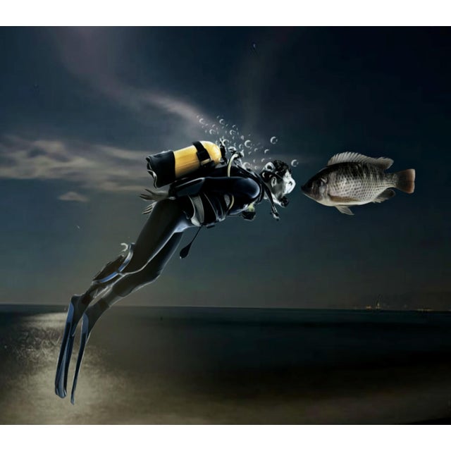 Mr Strange Meeting II, 2020 Giclee on paper Signed and numbered 3/30 by the artist. Dimensions: 50 x 50cm Certificate of...