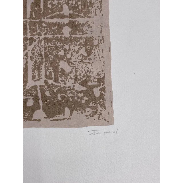 Jean David, Abstract Composition, 1970s, Screenprint For Sale - Image 7 of 9