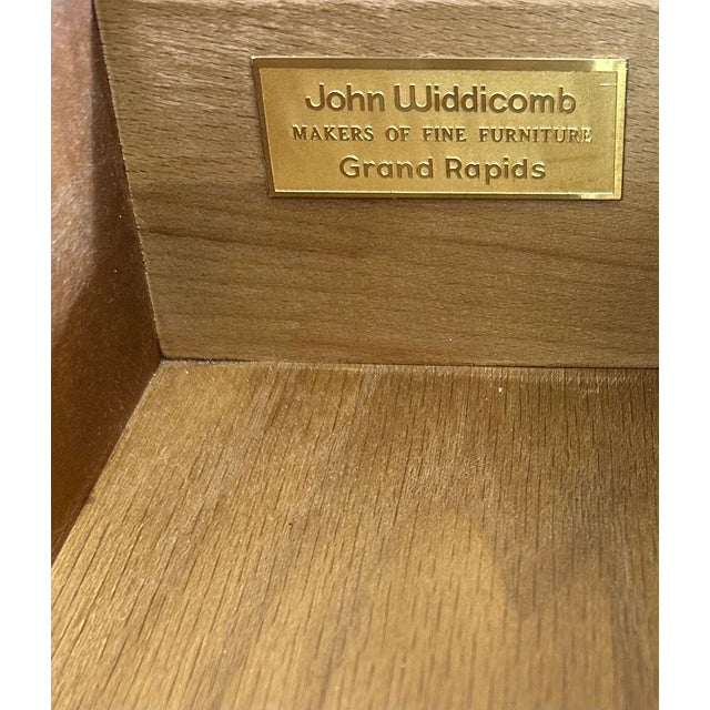 1980s Venetian Style Painted Palm Beach Regency John Widdicomb Chest of Drawers For Sale - Image 15 of 16