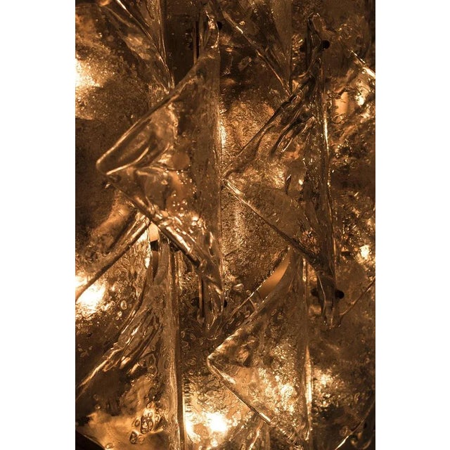 Metal Vintage Sconce from Mazzega For Sale - Image 7 of 10