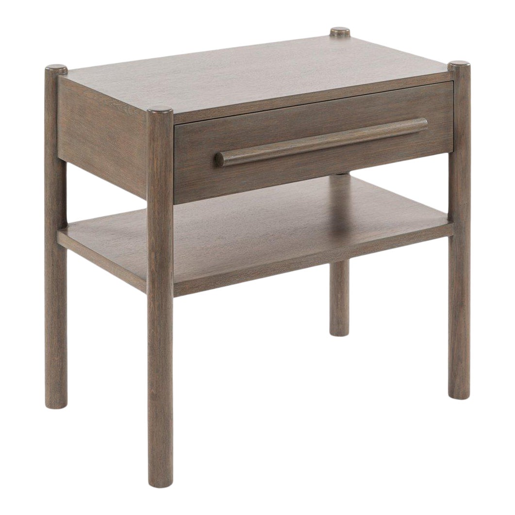 Lombardy Nightstand Large In Gray Chairish