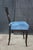 Blue Baker Furniture Biedermeier Directoire Style Mahogany & Blue Velvet Side Chair For Sale - Image 8 of 18