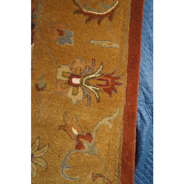 Safavieh Heritage 820 Red Floral All Over Geometric Wool Area Rug 10' X 14' For Sale - Image 12 of 13