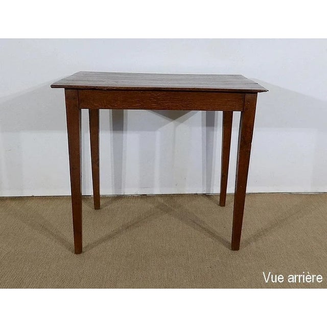 Small Solid Oak Table, 1800s For Sale - Image 10 of 18