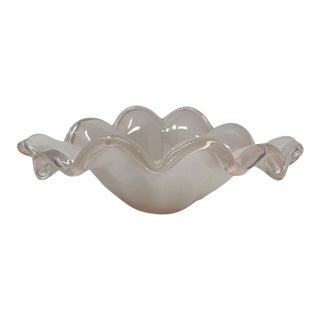 Italian Glass Centerpiece For Sale