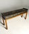Mid-Century Modern Late 20th Century Vintage Drexel Heritage Chinoiserie Console Table, Glass Top and Drawer For Sale - Image 3 of 5
