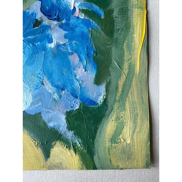 Original Work on Paper-Jardin d'Hiver-Shizico Yi-British Awarded Artist-Impasto-Oil on Paper For Sale - Image 17 of 18