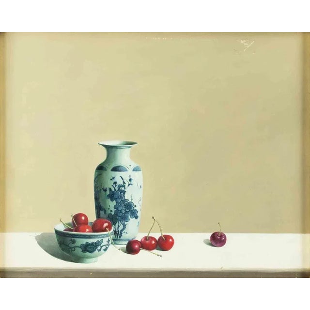2000 - 2009 Zhang Wei Guang, Still Life, Original Oil Painting, 2000s For Sale - Image 5 of 5