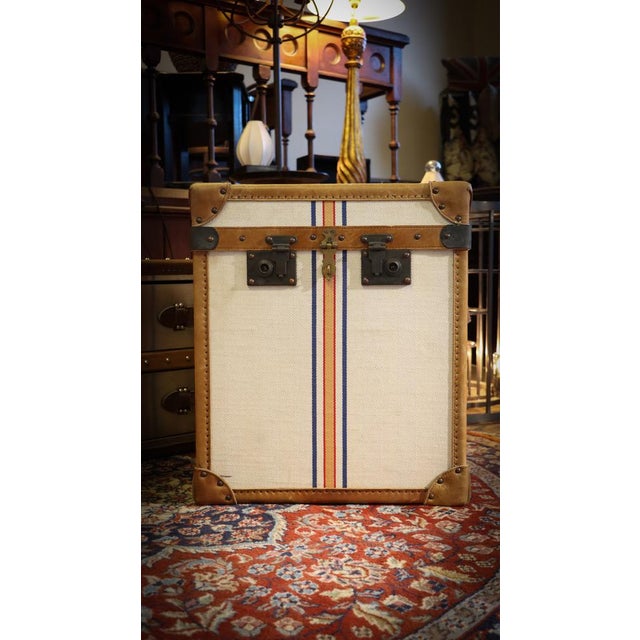 Vintage Trunks in Leather by Timothy Oulton, 2010s, Set of 2 For Sale - Image 16 of 18