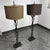 2010s Pottery Barn Sabina Wrought Iron Figural Floor Lamps, Pair For Sale - Image 5 of 12