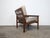 Brown Danish Teak Capella Lounge Chair by Illum Wikkelsø for Niels Eilersen, 1960s For Sale - Image 8 of 12