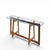Brown Adrian Pearsall for Craft Associates Mid Century Sculptural Walnut Console Table For Sale - Image 8 of 9
