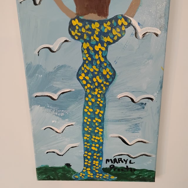 2020s Peace Be Still Oil Painting For Sale - Image 5 of 7