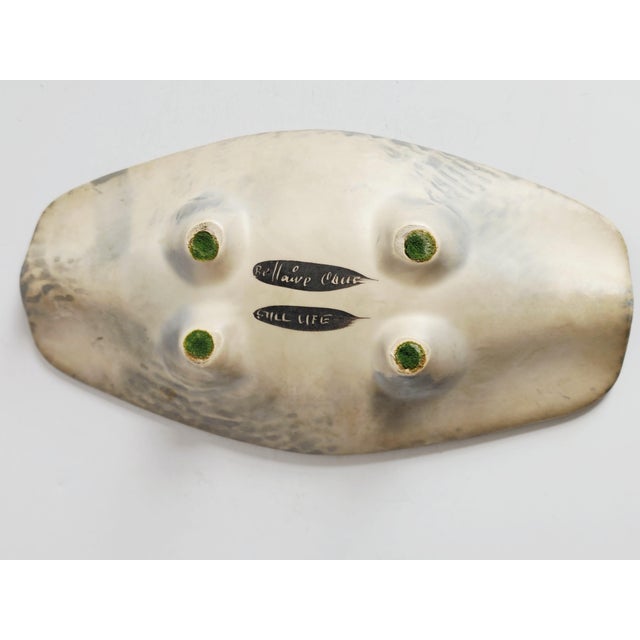 Mid-Century Marc Bellaire "Still Life" Pottery Ashtray For Sale - Image 11 of 11