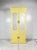 Vintage chinoiserie Chinese chippendale pagoda cabinet. Mirror front doors open to lit shelves and interior drawer. Bottom...