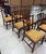 1960s Set of 6 Maitland Smith Hickory Chair Chippendale Mahogany Dining Chairs For Sale - Image 12 of 12