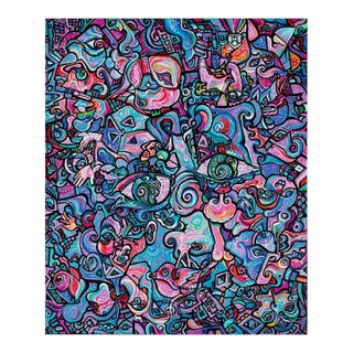 Alexander Arshansky, "Bender-Gender" Abstract/Cubist Piece For Sale