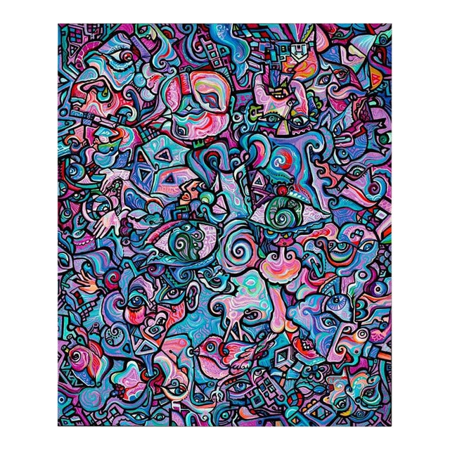 Alexander Arshansky, "Bender-Gender" Abstract/Cubist Piece For Sale