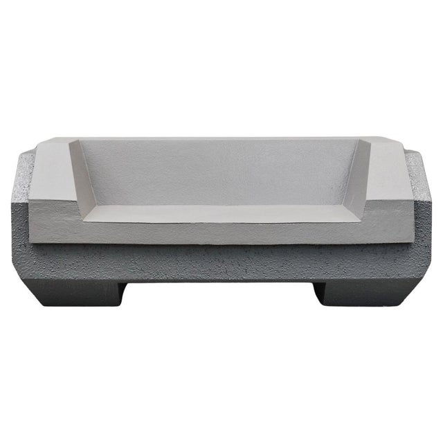 Paint Amphibious Outdoor and Indoor Sofa in Concrete Gray Paint by Jacob Egeberg For Sale - Image 7 of 7