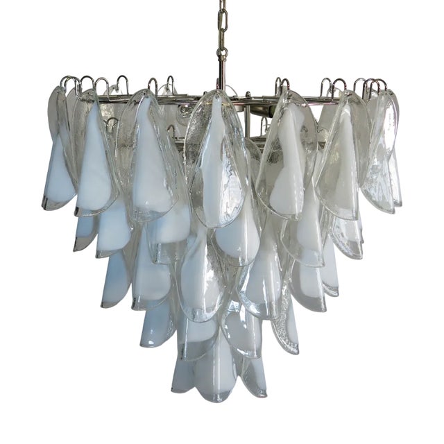 Vintage Italian Murano Chandelier, 1990 For Sale