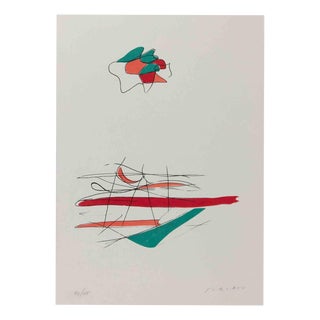 Giulio Turcato, Abstract Composition, 1970s, Screenprint For Sale