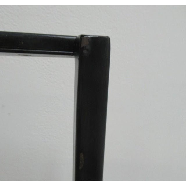 Michael Graves 1990s Michael Graves Design Kron Prototype Stacking Concept Armchair Round Pilon Brown For Sale - Image 4 of 12