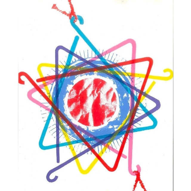 Auto Tire, Dinner Triangle is an original print by the American artist and one of the fathers of Pop Art James Rosenquist...