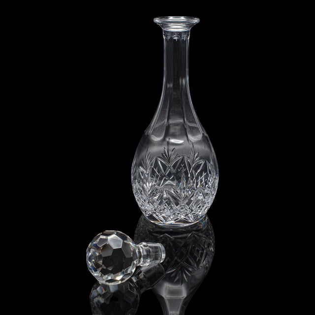Pair of Vintage Spirit Decanters, English, Cut Glass, Liqueur Bottle, Port, Gin For Sale - Image 6 of 12
