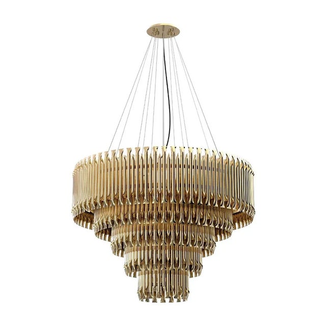 Matheny 5 Chandelier by Delightfull For Sale - Image 4 of 4