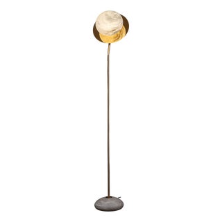 Reflex Floor Lamp by United Alabaster For Sale