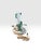 Vintage Italian Hand-Painted Tole Floral Table Lamps, Made in Italy - a Pair For Sale - Image 9 of 12