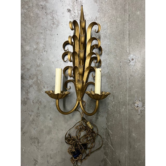 Mid 20th Century Italian Mid Century Modern Sconces For Sale - Image 4 of 5