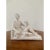 Grand Tour Italian Neoclassical White Porcelain Reclining Figure With Cornucopia For Sale - Image 3 of 14