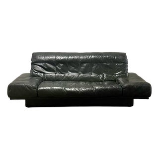 Leather Three-Seater Sofa RB 3400 by Rolf Benz, Germany, 1980s For Sale