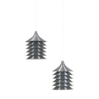 Postmodern Duett Pendant Lights by Bent Gantzel-Boysen for Ikea, 1980s, Set of 2 For Sale