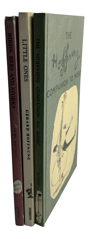 1975 Gerard Hoffnung Humor Book - Set of 3