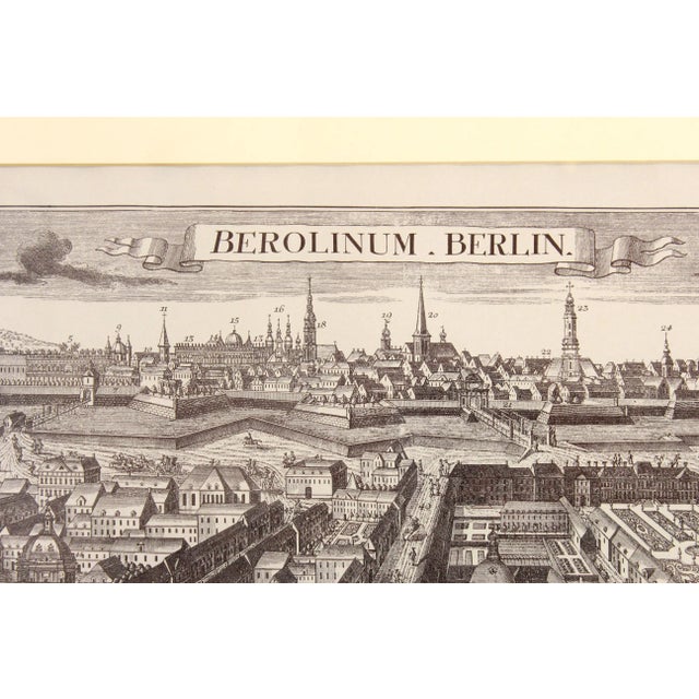 Glass Berolinum Berlin Print, 1800s For Sale - Image 7 of 8