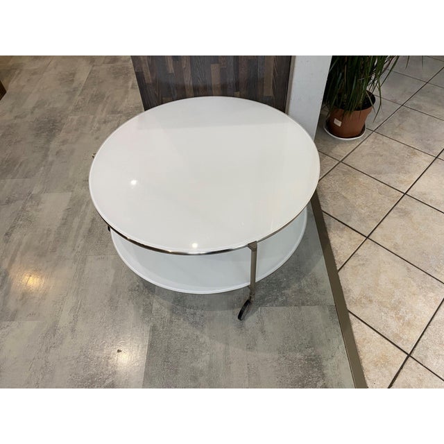 Vintage White Strind Coffee Table by Ehlen Johansson for Ikea, 1990s For Sale - Image 3 of 18