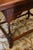1940s Attributed to Kittinger Carved Walnut Wooden Coffee Table W/ Extending Leaves For Sale - Image 4 of 15
