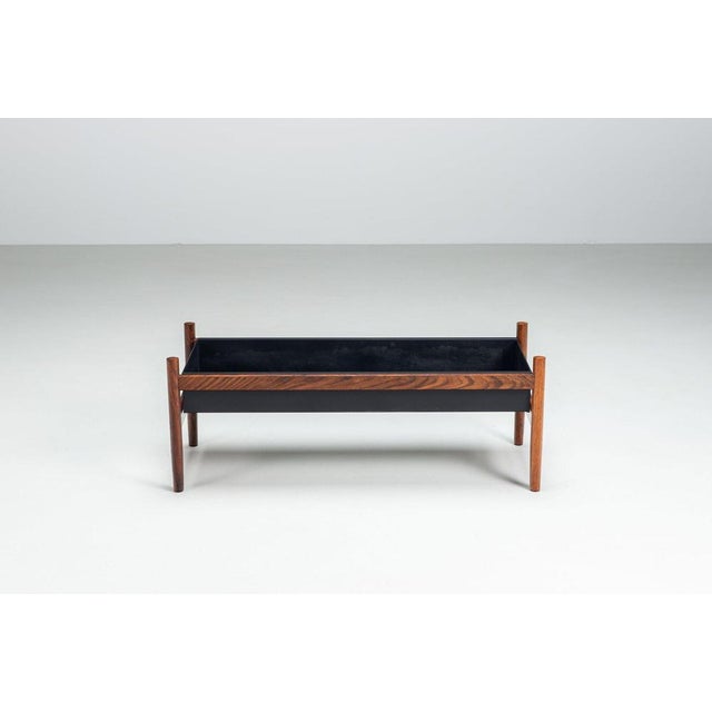 Large Planter in Rosewood by Hugo Frandsen for Spottrup, Denmark, 1960 For Sale - Image 6 of 13