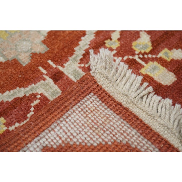 Early 21st Century Turkish Oushak Rug 6'0" X 9'0" For Sale - Image 5 of 8