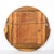 Art Deco Round Mirror With Walnut & Black Lacquer Half Border Detailing For Sale - Image 14 of 14