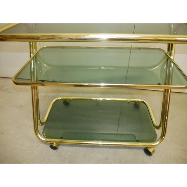 Brass Food Trolley from Morex, 1970s For Sale - Image 6 of 14