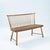 Straw Spindle Bench by Arno Lambrecht for WK Möbel, 1950s For Sale - Image 16 of 16